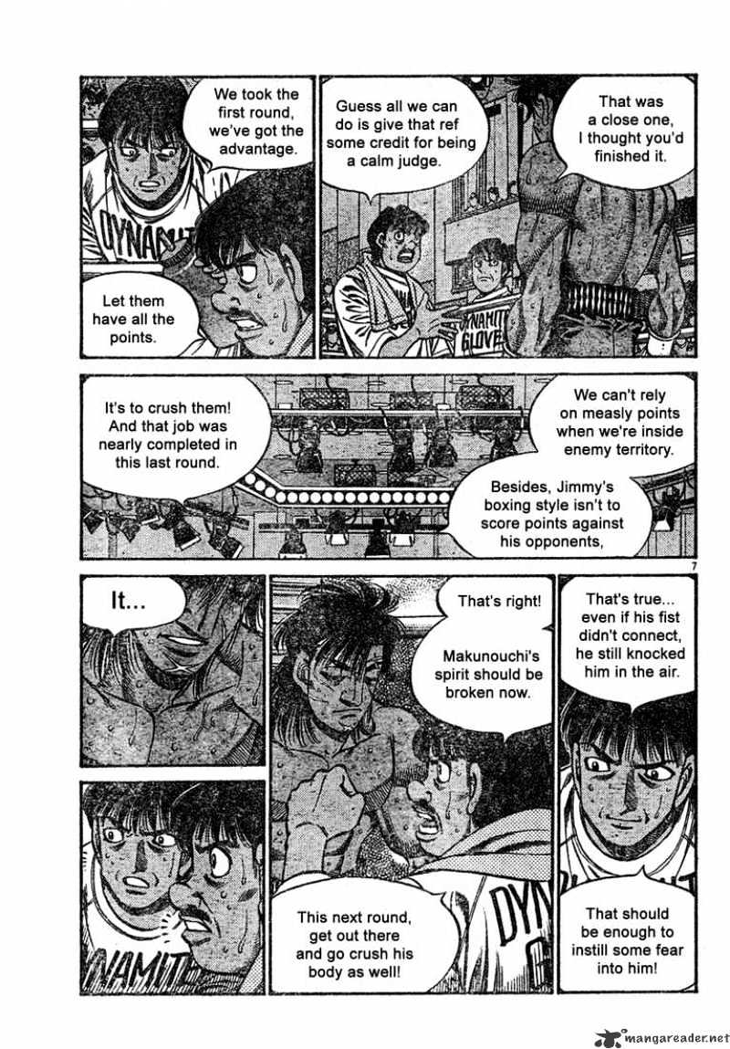 Hajime no Ippo: Fighting Spirit, Chapter 732 image 07